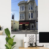 Poster BAR FLORIO et CAFE - SAN FRANCISCO (Bureau à domicile)