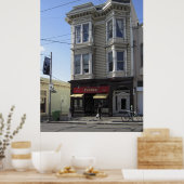 Poster BAR FLORIO et CAFE - SAN FRANCISCO (Cuisine)