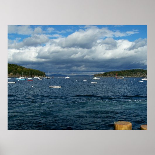 Poster Bar Harbour Maine (Devant)