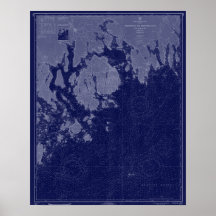 Bar Harbour Mount Desert ME Map Carte Carte marine