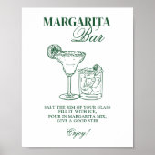 Poster Bar Margarita (Devant)