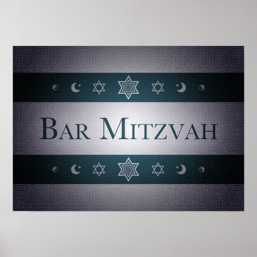 Poster Bar Mitzvah (Devant)