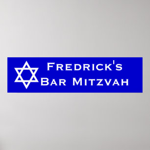 Poster Bar Mitzvah