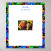 Poster Bar Mitzvah, Custom, Photo Se connecter Carte (Devant)