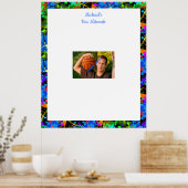 Poster Bar Mitzvah, Custom, Photo Se connecter Carte (Cuisine)