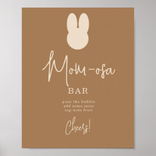 Poster Bar Simple Bunny mOM-osa
