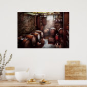 Poster Bar - Vin - La Cave à Vin (Cuisine)