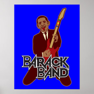 Poster Barack Band Print