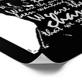 Poster Barack Change (Coin)