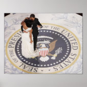 Poster Barack et Michelle Obama (Devant)