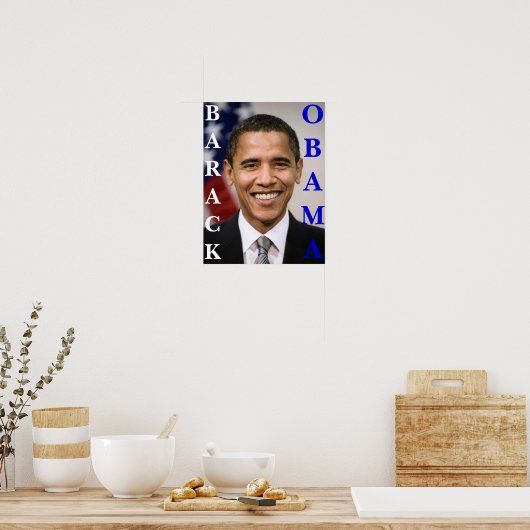 POSTER BARACK OBAMA (Cuisine)