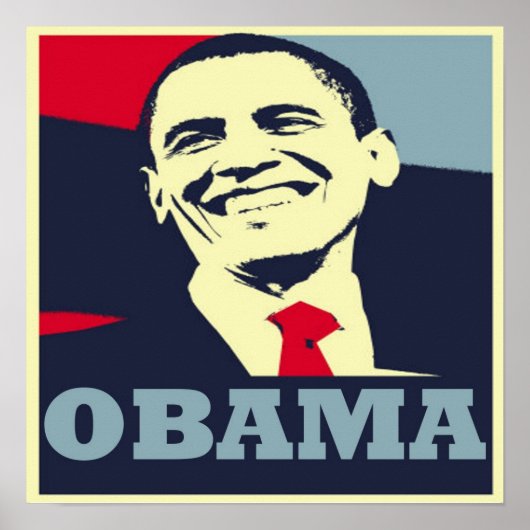 Poster Barack Obama (Devant)