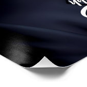 Poster Barack Obama 44ème Président & USA Fflag (Coin)