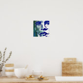 Poster BARACK OBAMA by Teo (Cuisine)
