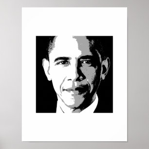 Poster BARACK OBAMA CARRÉ PORTRAIT -.png