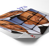 Poster Barack Obama Cube, OUI, Nous Pouvons (Coin)