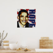 Poster Barack Obama Hope (Cuisine)