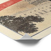 Poster Barack Obama in front of American Flag and Capitol (Coin)