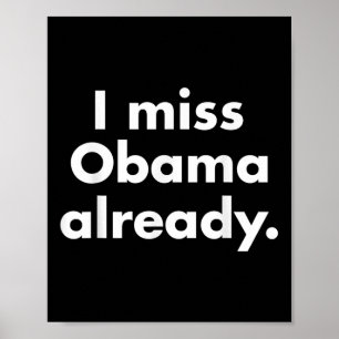 Poster Barack Obama - Je Mlle Obama Déjà Tee