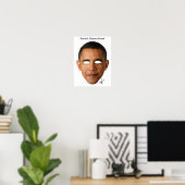 Poster Barack Obama Masque (Bureau à domicile)