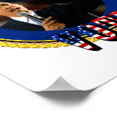 Poster Barack Obama Ne Votez Pas En Huant (Coin)
