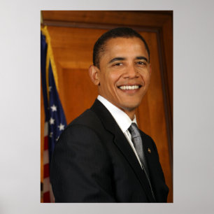 Poster Barack Obama Official Portrait
