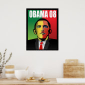 Poster Barack Obama pour le président (Cuisine)