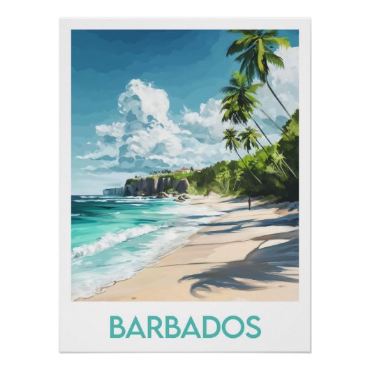 Poster Barbados (Devant)