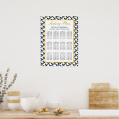 Poster BARBADOS Accueil Mariage Personnalisé 120 Plan De (Cuisine)