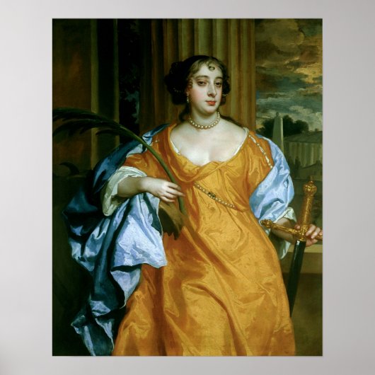 Poster Barbara Villiers Duchesse de Cleveland (Devant)