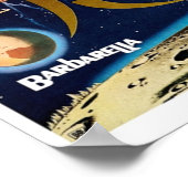 Poster Barbarella 1968 Japonais (Coin)