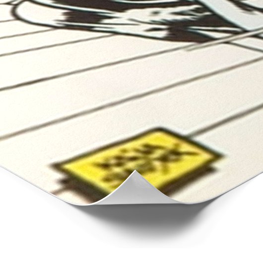 Poster Barbarella Vintage Tchèque (Coin)