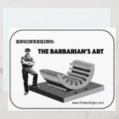 Poster - Barbarijse kunst (Voorkant / Achterkant)