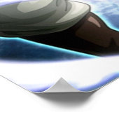 Poster Barbe blanche (Coin)