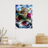 Poster Barbe blanche (Cuisine)