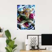 Poster Barbe blanche (Bureau à domicile)