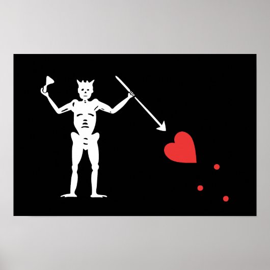 Poster Barbe noire (Devant)