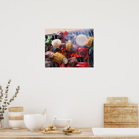 Poster Barbecue (Cuisine)