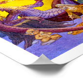Poster Barbecue au dragon (Coin)