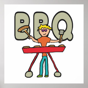 Poster Barbecue barbecue