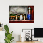 Poster Barber - Choses que vous fixez (Bureau à domicile)