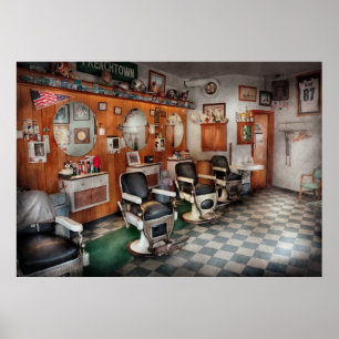 Poster Barber - Frenchtown Barbers
