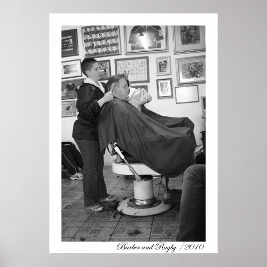 Poster Barber Shop (Devant)