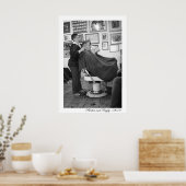 Poster Barber Shop (Cuisine)