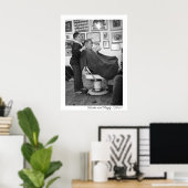 Poster Barber Shop (Bureau à domicile)