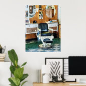 Poster Barber Shop One Chaise (Bureau à domicile)