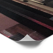 Poster Barber Shop Pole Photo (Coin)