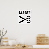 Poster Barbier, Barbier (Cuisine)