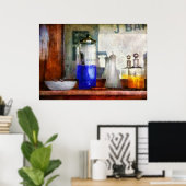 Poster Barbier - Blueberry aromatisé, merci de demander (Bureau à domicile)