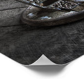 Poster Barbier de ville fantôme Chaise - Bannack Montana (Coin)